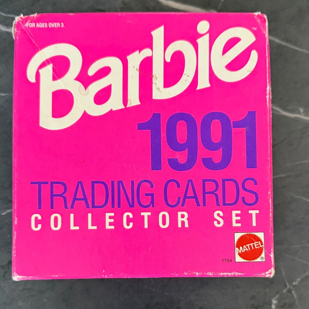 Mattel Barbie 1991 Trading Cards Set -